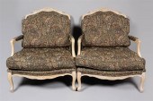 PAIR OF LOUIS XV STYLE PICKLED