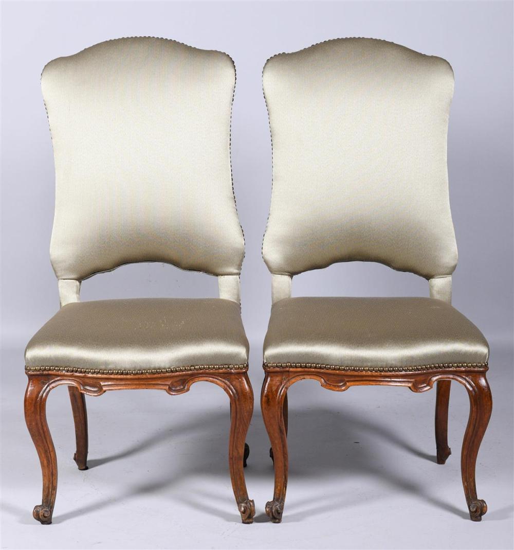 PAIR OF LOUIS XV STYLE BEECHWOOD