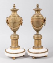 PAIR OF LOUIS XV STYLE ORMOLU