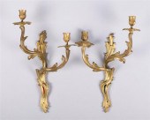 PAIR OF LOUIS XV STYLE ORMOLU