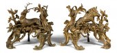 PAIR OF LOUIS XV STYLE ORMOLU