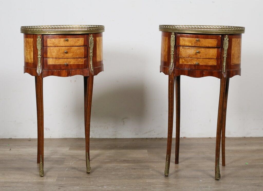 PAIR OF LOUIS XV STYLE