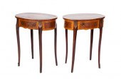 PAIR OF LOUIS XV STYLE MARQUET