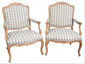 PAIR OF LOUIS XV STYLE OPEN AR