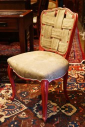 PAIR OF LOUIS XV STYLE POLYCHR