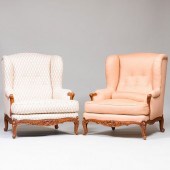 PAIR OF LOUIS XV STYLE BERGÃ¨R
