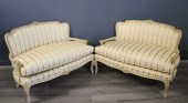 PAIR OF LOUIS XV STYLE DOWNFIL