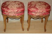 Pair of Louis XV Style Walnut