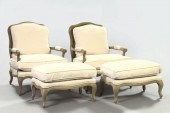 Pair of Louis XV-Style Beechwo