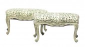 PAIR OF LOUIS XV-STYLE CRèME P
