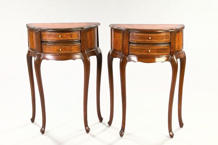 Pair of Louis XV-Style Kingwood and