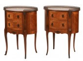 PAIR OF LOUIS XV-STYLE PARQUET