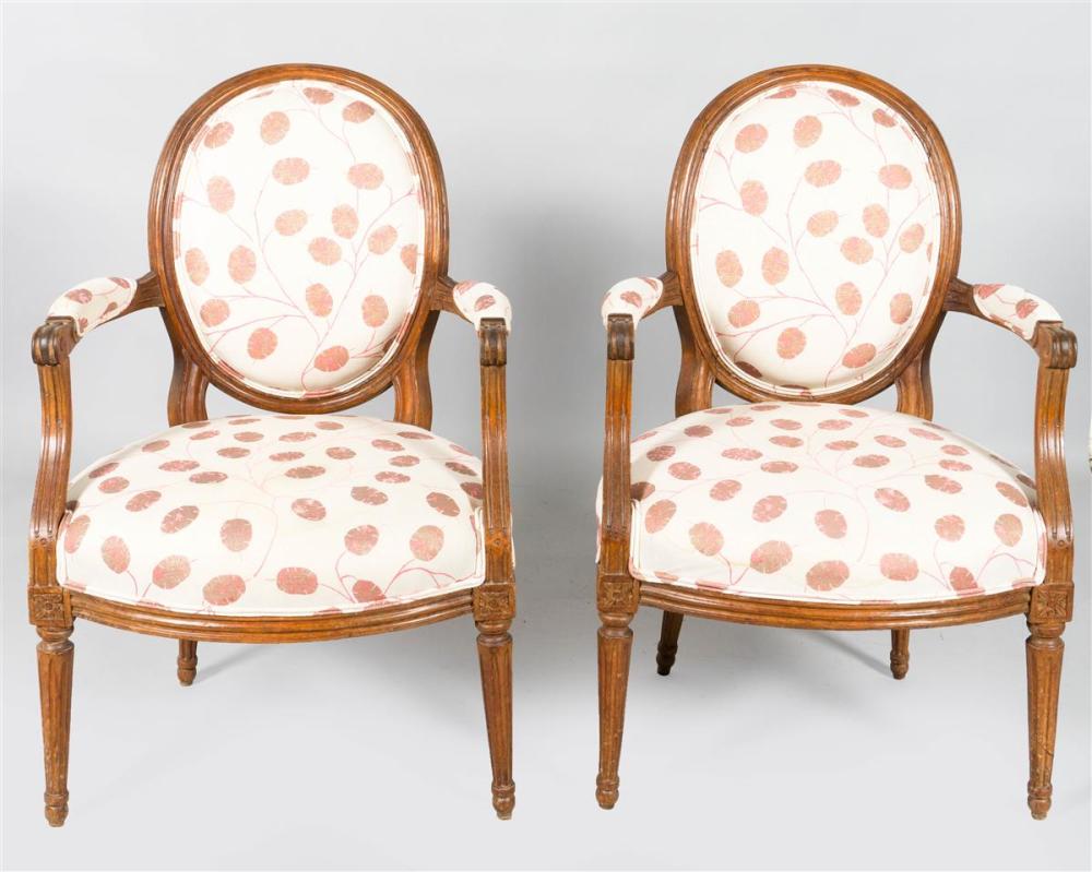 PAIR OF LOUIS XVI BEECHWOOD