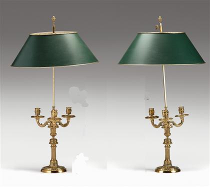 Pair of Louis XVI gilt-brass