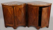 PAIR OF LOUIS XVI INLAID CHERR