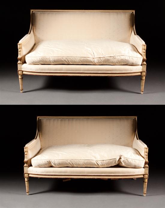 Pair of Louis XVI style carved