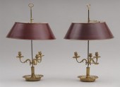 PAIR OF LOUIS XVI STYLE GILT-M