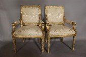 PAIR OF LOUIS XVI STYLE PARCEL
