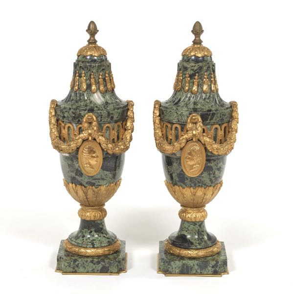 PAIR OF LOUIS XVI STYLE D'ORE