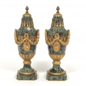 PAIR OF LOUIS XVI STYLE D'ORE