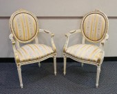 PAIR OF LOUIS XVI STYLE PARTIA