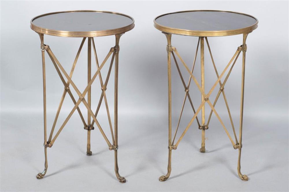 PAIR OF LOUIS XVI STYLE BRASS