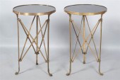 PAIR OF LOUIS XVI STYLE BRASS