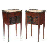 PAIR OF LOUIS XVI STYLE FAUX B