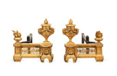PAIR OF LOUIS XVI STYLE GILT B