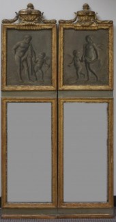 PAIR OF LOUIS XVI STYLE CARVED
