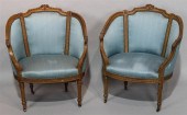 PAIR OF LOUIS XVI STYLE CARVED