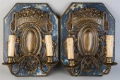 PAIR OF LOUIS XVI STYLE PAINTE