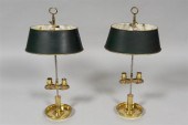 PAIR OF LOUIS XVI STYLE BRASS