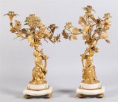 PAIR OF LOUIS XVI STYLE ORMOLU