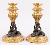 PAIR OF LOUIS XVI STYLE PARCEL