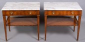 PAIR OF LOUIS XVI STYLE BRASS