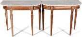 PAIR OF LOUIS XVI STYLE PINE C