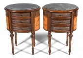 PAIR OF LOUIS XVI STYLE PAINTE
