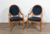 PAIR OF LOUIS XVI STYLE CARVED