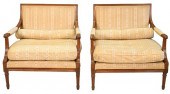 PAIR OF LOUIS XVI STYLE OPEN A