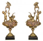 PAIR OF LOUIS XVI STYLE FIGURA