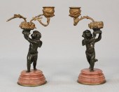 PAIR OF LOUIS XVI STYLE FIGURA