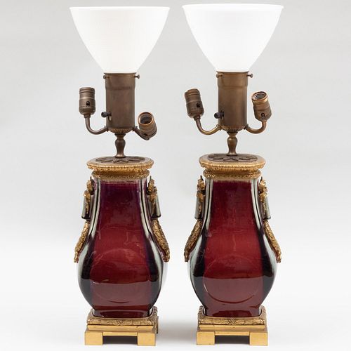 PAIR OF LOUIS XVI STYLE