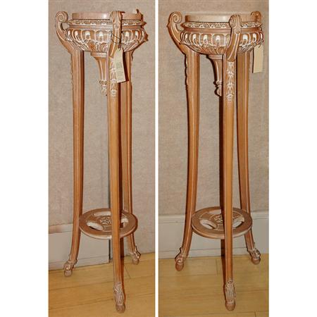 Pair of Louis XVI Style Limed