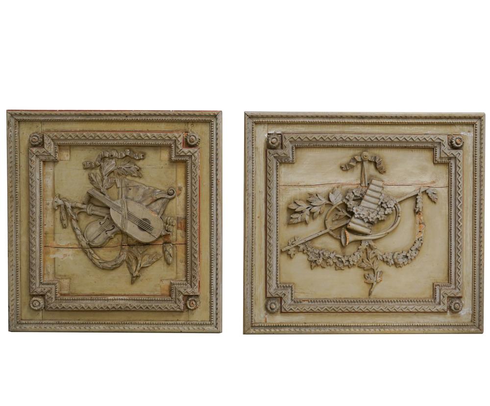 PAIR OF LOUIS XVI-STYLE BOISERIE