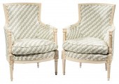 PAIR OF LOUIS XVI-STYLE CREME