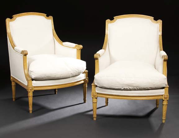 Pair of Louis XVI-Style Fruitwood