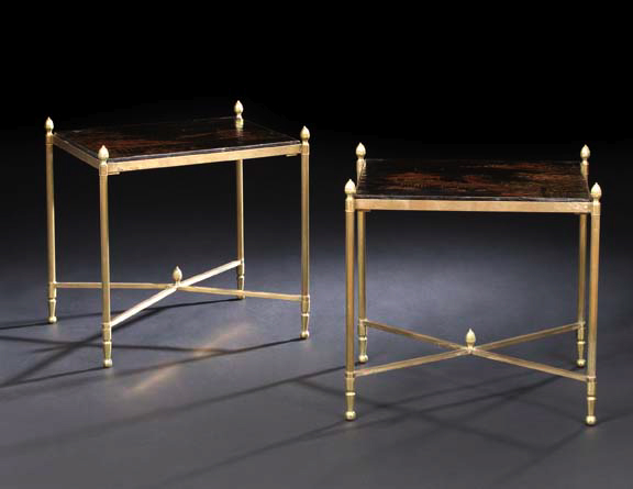Pair of Louis XVI-Style Lacquered
