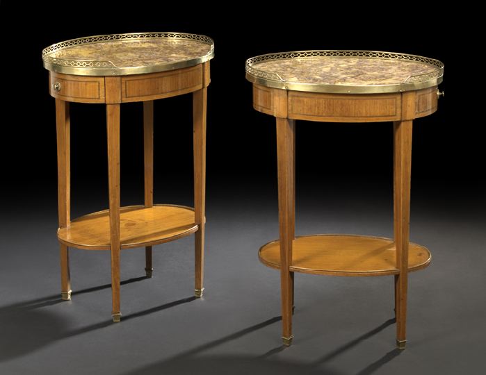 Pair of Louis XVI-Style Mahogany