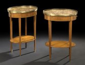 Pair of Louis XVI-Style Mahoga